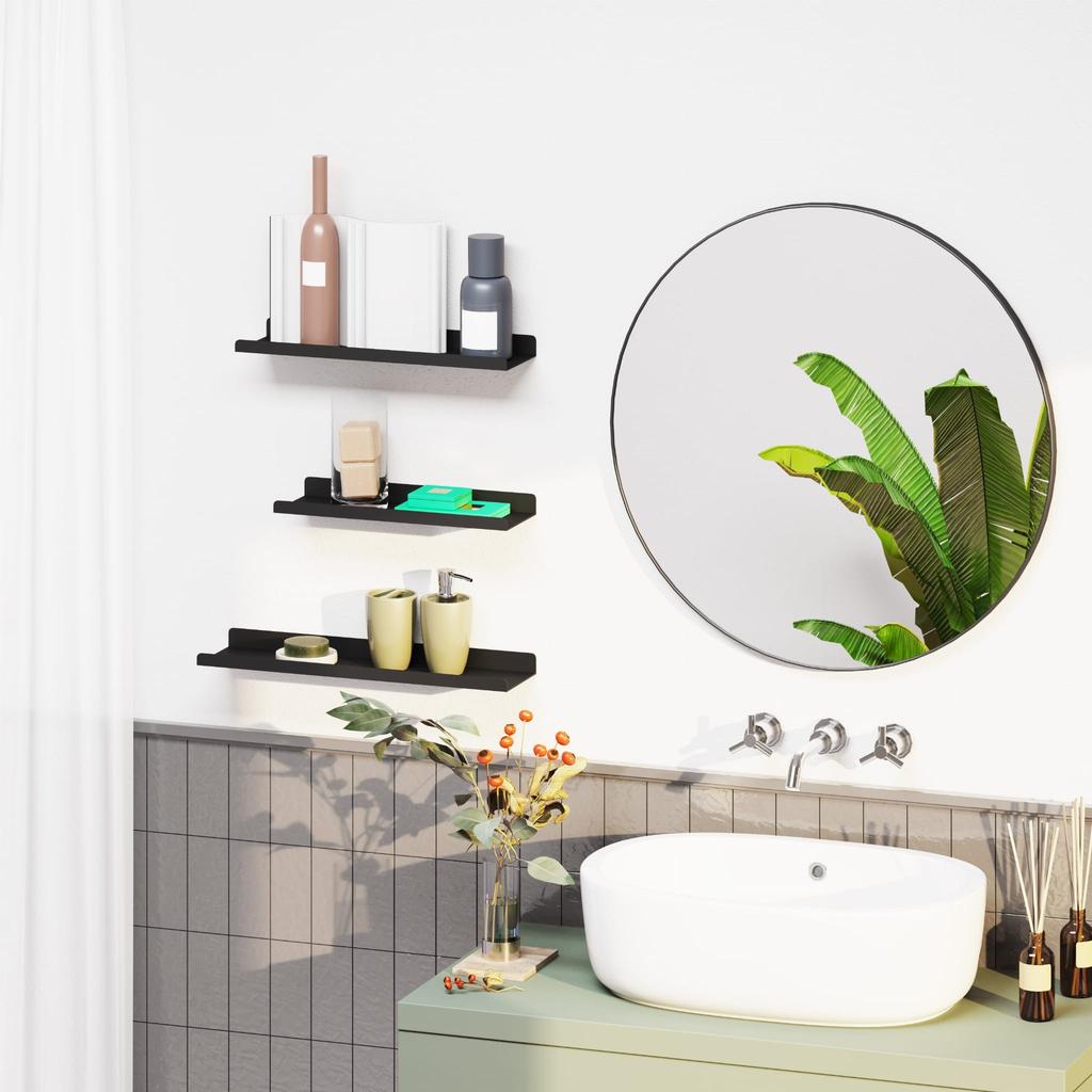 Set of 3 shelves - LFS12BK