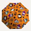 1pc Hello Kitty Halloween PatternUmbrella with Plastic Handle,Suitable for All Seasons Home Travel Outdoor UmbrellaSanlio173