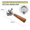 E61 Group head 58mm Filter Holder For Expobar FAEMA RANCILIO LACIMBALI Coffee Machine Spout Bottomless Portafilter Coffee Maker