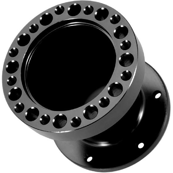 Steering Wheel Spacer Hub 3inch, Car Steering Wheel Hub Adapter Extension Spacer Kit Universal 6 Holes Steering Wheel Spacer for Most Cars Karts