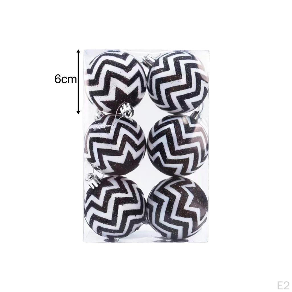 12 Pieces Christmas Ball Ornaments Xmas Decor Hanging Balls Lightweight Baubles for