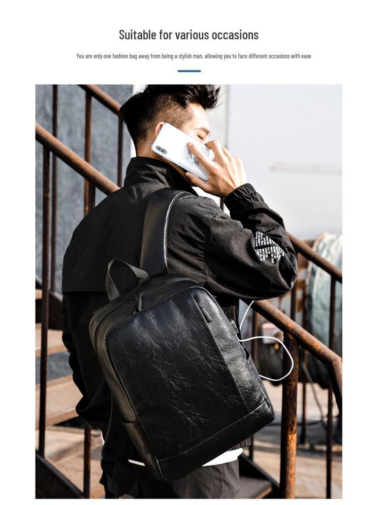 Men's Large Capacity Outdoor Travel Laptop Backpack