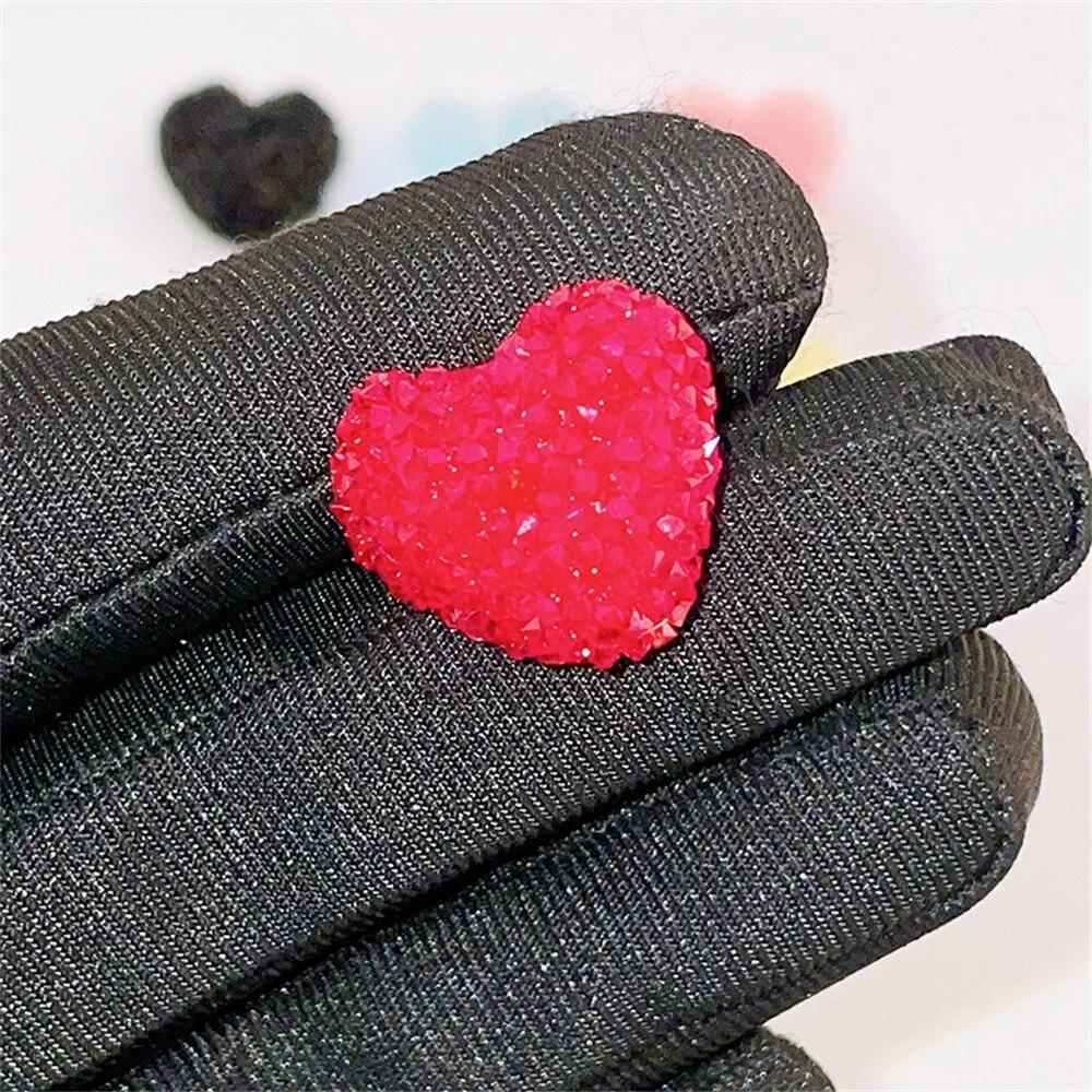 Godteri Sukker Gjør-det-selv-firkantede perler Rette hull-perler Håndlagde DIY-armbånd Smykketilbehør Fremstillingsmaterialer