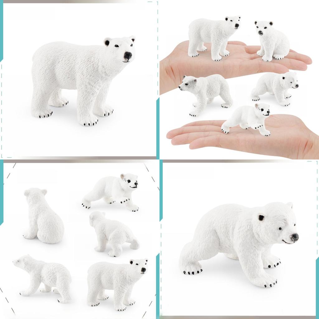 Arctic Animal Pvc Model For Kids Educational Display And Collectible Toy