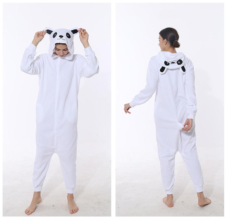 Anime Kigurumi Damen-Pyjama Einteiler Hausanzug Erwachsenen-Pyjama-Anzug Jumpsuit Niedlicher Overall Party-Outfit Schlafanzug