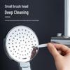 Multi-Functional Anti-Clog Shower and Faucet Cleaning Brush