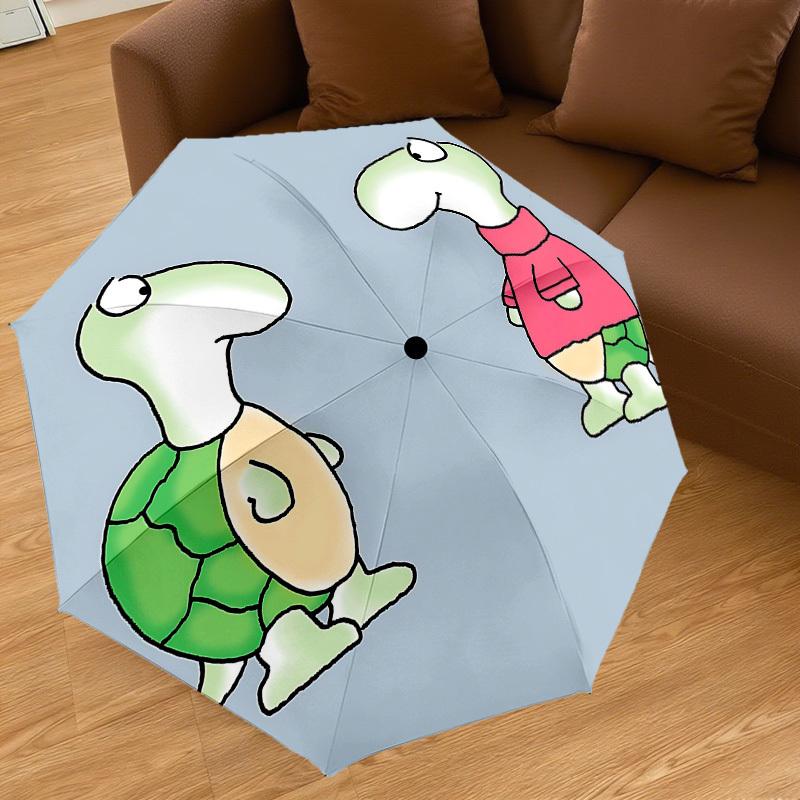 1PC Turtle clothingUmbrella-8-Rib Reinforced, Automatic Open, Lightweight & Durable, Cute Fashion Accessory for Outdoor-P139