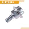 Fuel Injection Pressure Regulator No.23270-50010 - Car Fuel Pressure Regulator - for Toyota Land Cruiser 1998-2007 Metal Silver Tone - 1 Pc