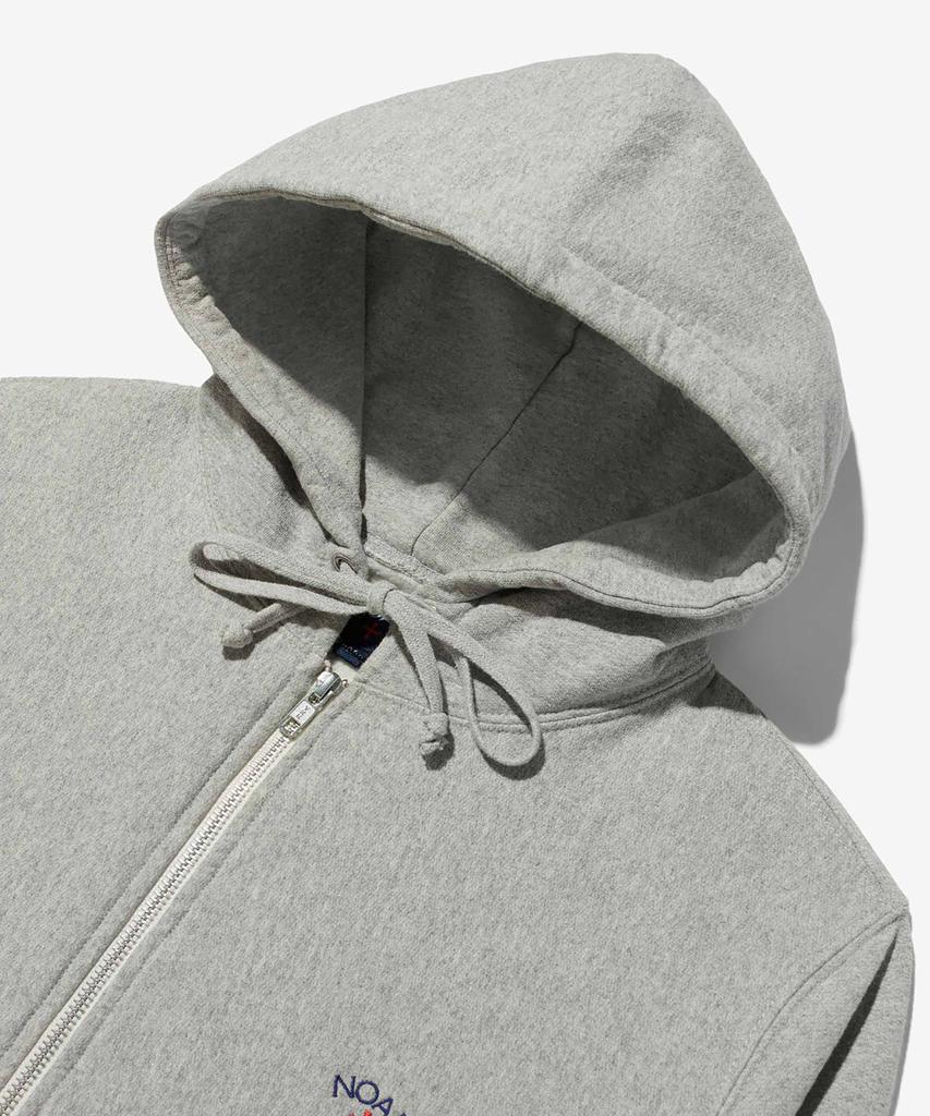 Noah (U) Classic Lightweight Zip-Up Hoodie Heather Grey