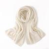 Women's 100% Pure Cashmere Hollow Knit Shawl, Versatile Solid Color Scarves, New Fashion Warm Wrap