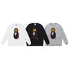 Ape Head Print Unisex Casual Loose Pullover Sweatshirt - Autumn/Winter Trend for Teens