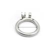 Stainless Steel Male Chastity Devices Cock Cage with Urethral Tube Penis Lockable Cock Ring Sex Toys for Men Chastity Belt