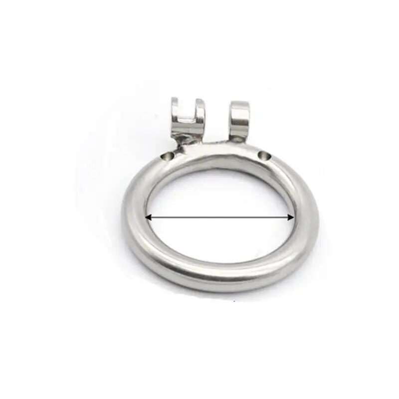 Stainless Steel Male Chastity Devices Cock Cage with Urethral Tube Penis Lockable Cock Ring Sex Toys for Men Chastity Belt