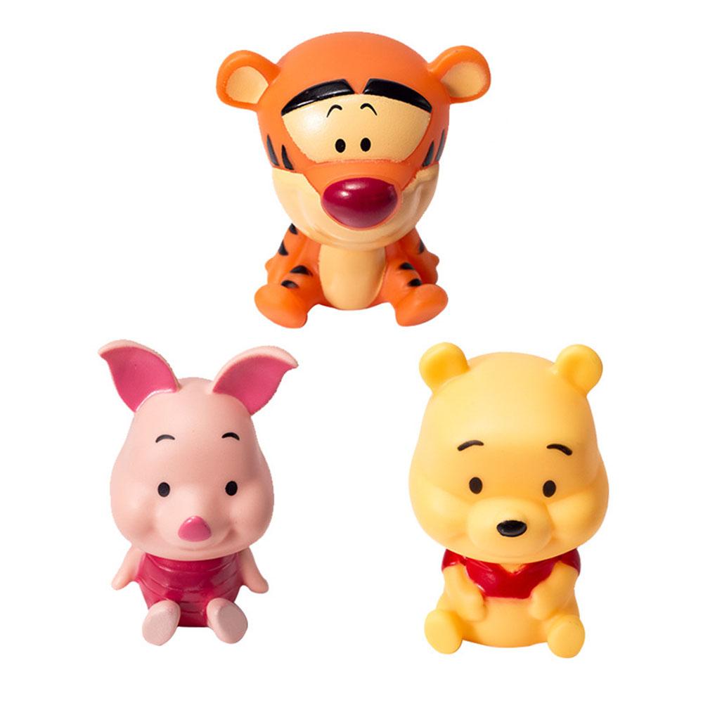 

3Pcs/Lot Disney Cartoon Birthday Cake Topper Decor Cute Winnie the Pooh Pig Tigger Ornament for Party Supplies Boys Girls Gifts
