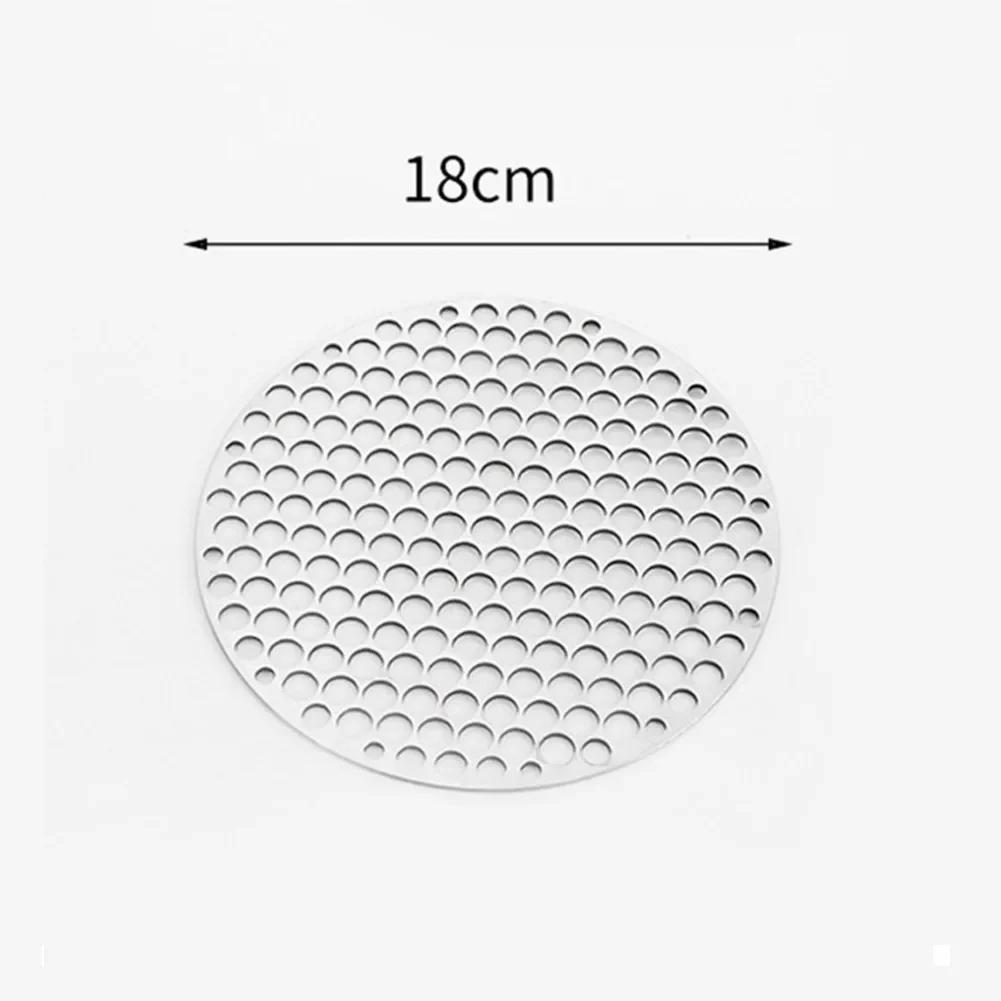 

Stainless Steel Round Grill Net BBQ Mat Carbon Furnace Steam Nets Barbecue Rack Nets Barbecue Rack BBQ Tools And Accessories