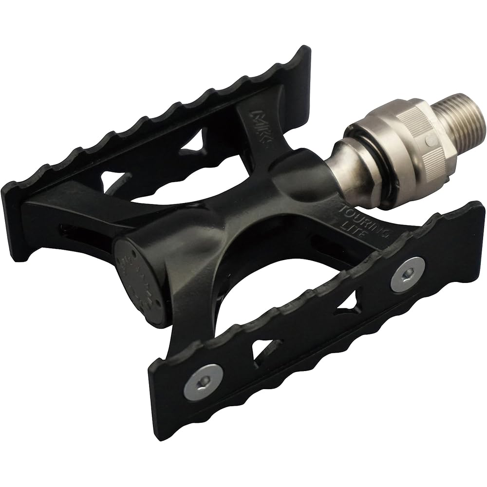 MKS Touring-Lite Ezy Superior Bicycle Pedals Black Lightweight Durable Design