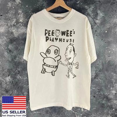 Inspired Playhouse Chairy Pee Wee Herman White S-5XL Shirt DM466 Unisex T-Shirt