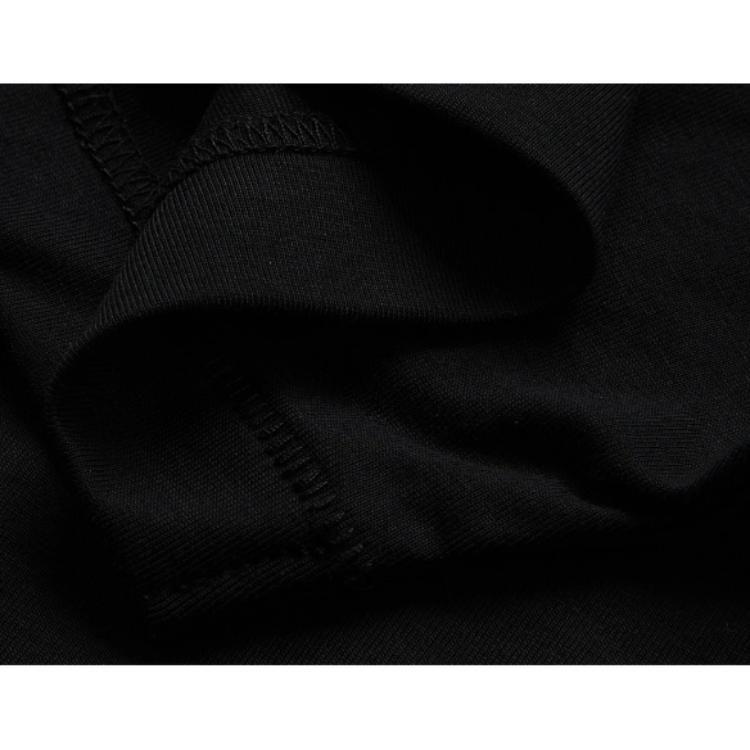 Li Ning Star Round Neck Comfortable Versatile Breathable Loose Short Sleeve T-Shirt Unisex T-Shirts Black AHSU257-3