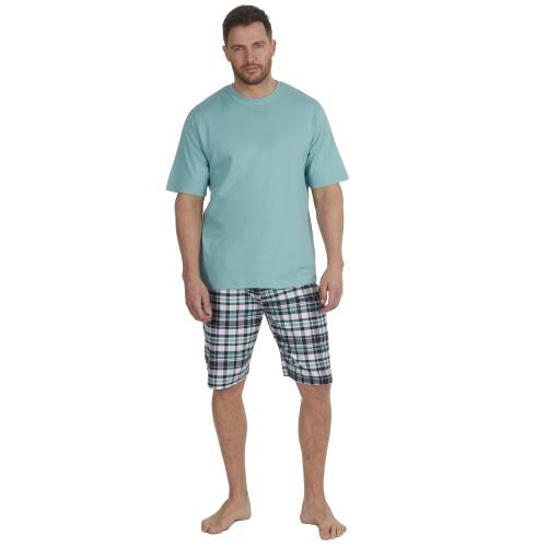 Cargo Bay Mens Checked Lounge Set