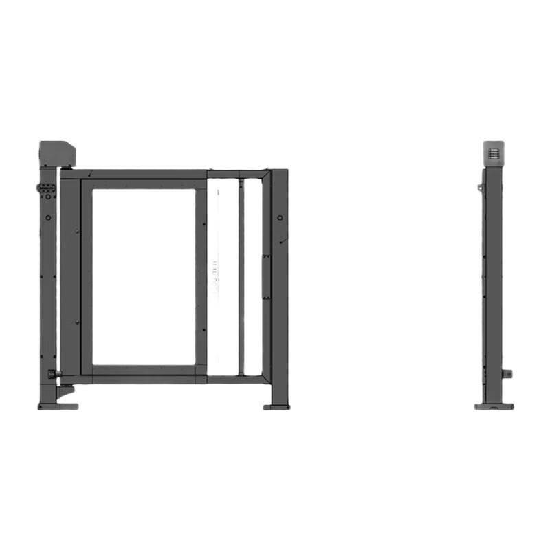 HIKVISION Smart Advertising Face Recognition Pedestrian Barrier Gate
