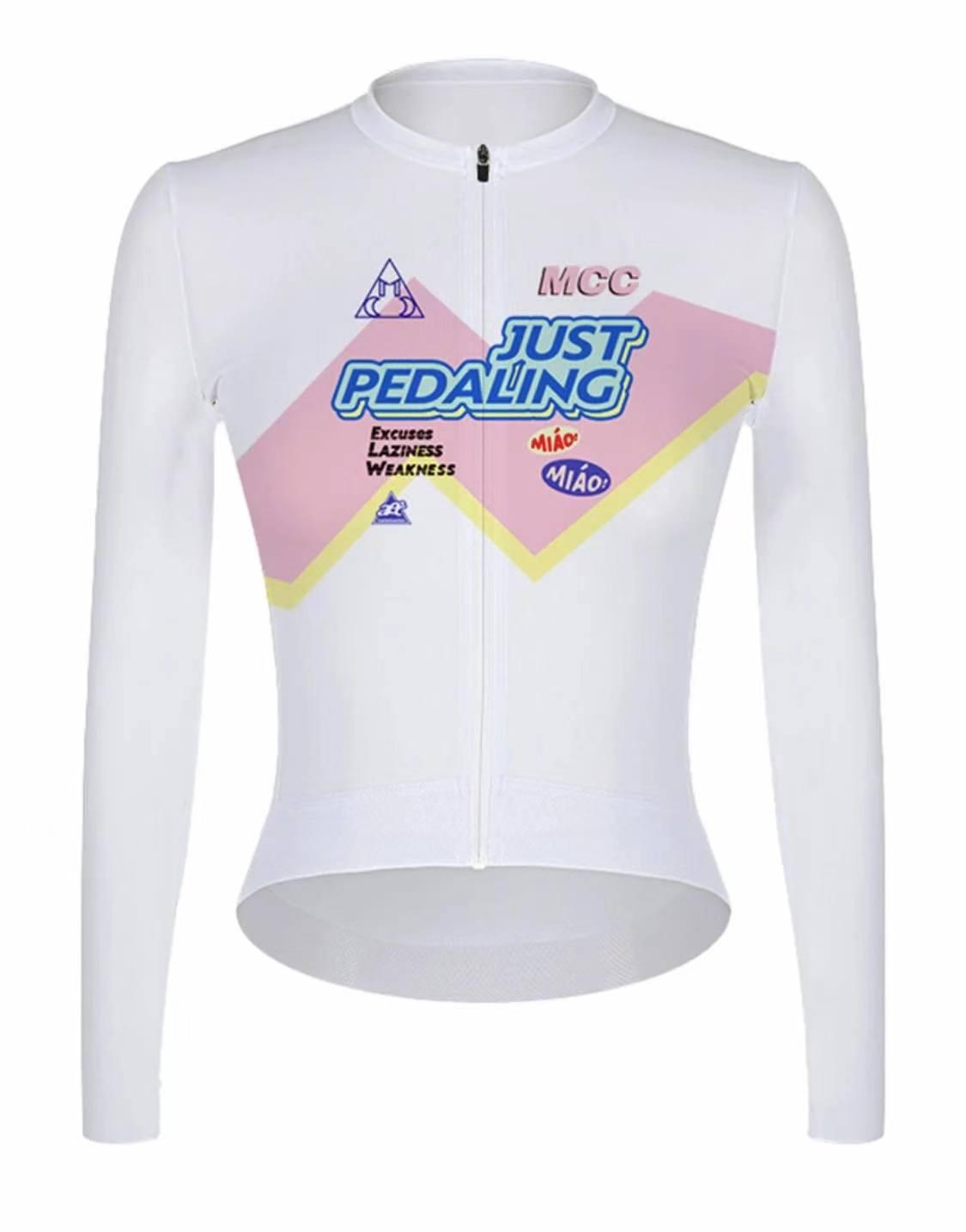 

New 24 Men s & Women s Long Sleeve Cycling Jersey: Breathable, Quick-Drying, Sun Protection for Spring & Autumn Rides 2XL