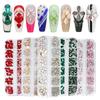 Nail Art Accessories: 12 Grids of Irregular Flat Back Transparent Glass Diamonds