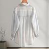 Women's Fashion Lapel Long-Sleeve Loose Shirt