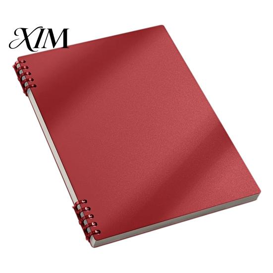 Grid Paper for Drawing A5 Spiral Notebook, Lined /Horizontal Grid/Blank Inner Page, Agenda Notebook Morandi Solid Color Cover Sketchbook Office