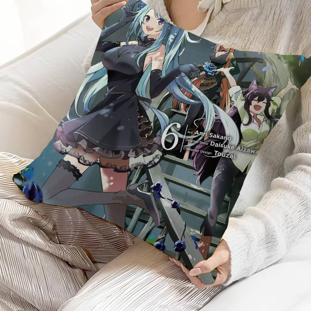 The Eminence in Shadow Personalized Pillow Dust Cover Bedroom Kids Party Decoration Pillowcase Birthday Children Gift