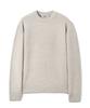 COSTUME O’CLOCK Plain Round Heavy Knit Pullover 11 Color Cooskt067 (A Type)