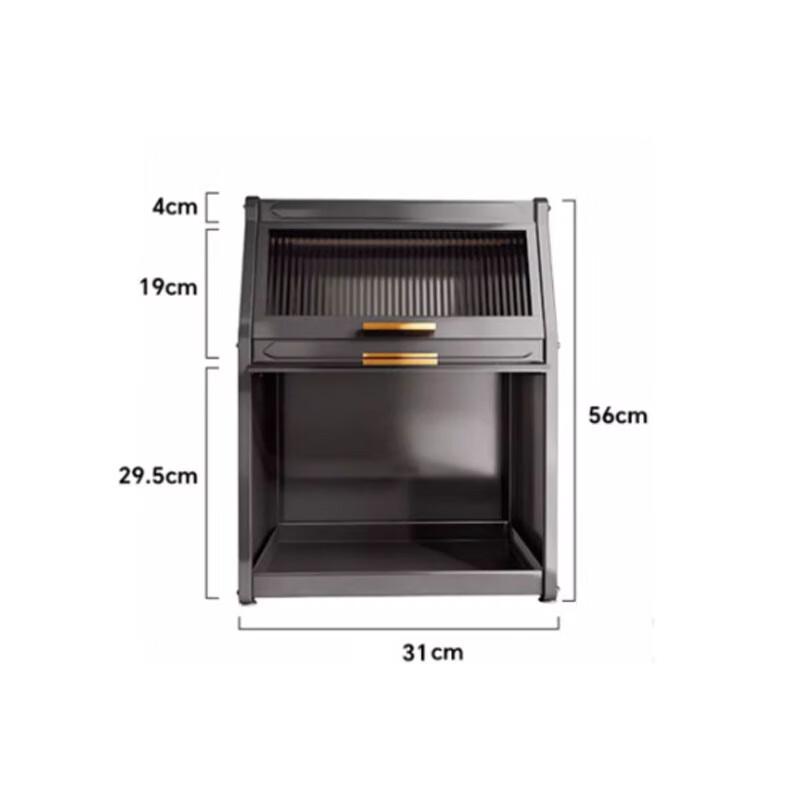 Wielofunkcyjny stojak do przechowywania na blat ze stali węglowej