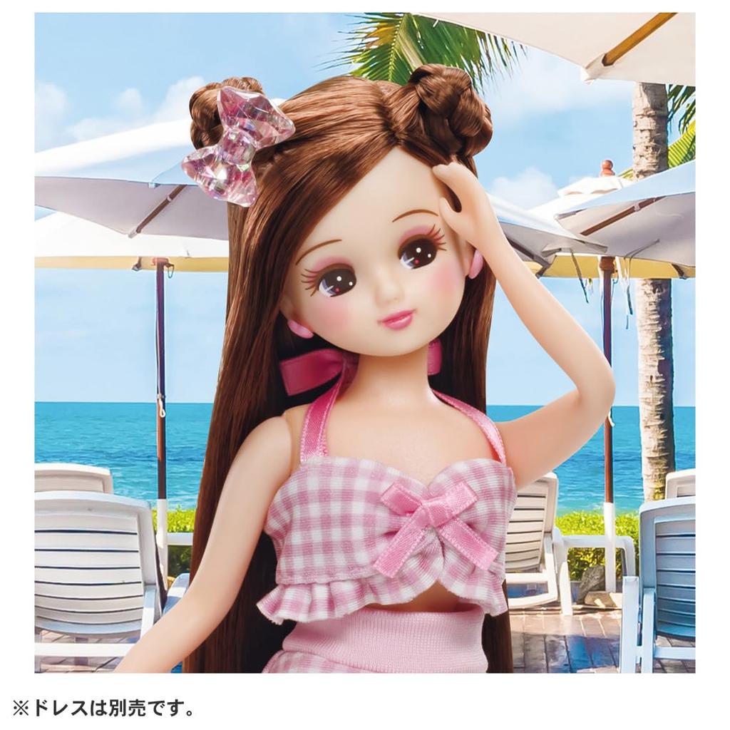 Takara Tomy Licca-chan Doll KATE LICCA -Make My Color- Dress-Up Pretend Play Toy for Ages 5 and Up
