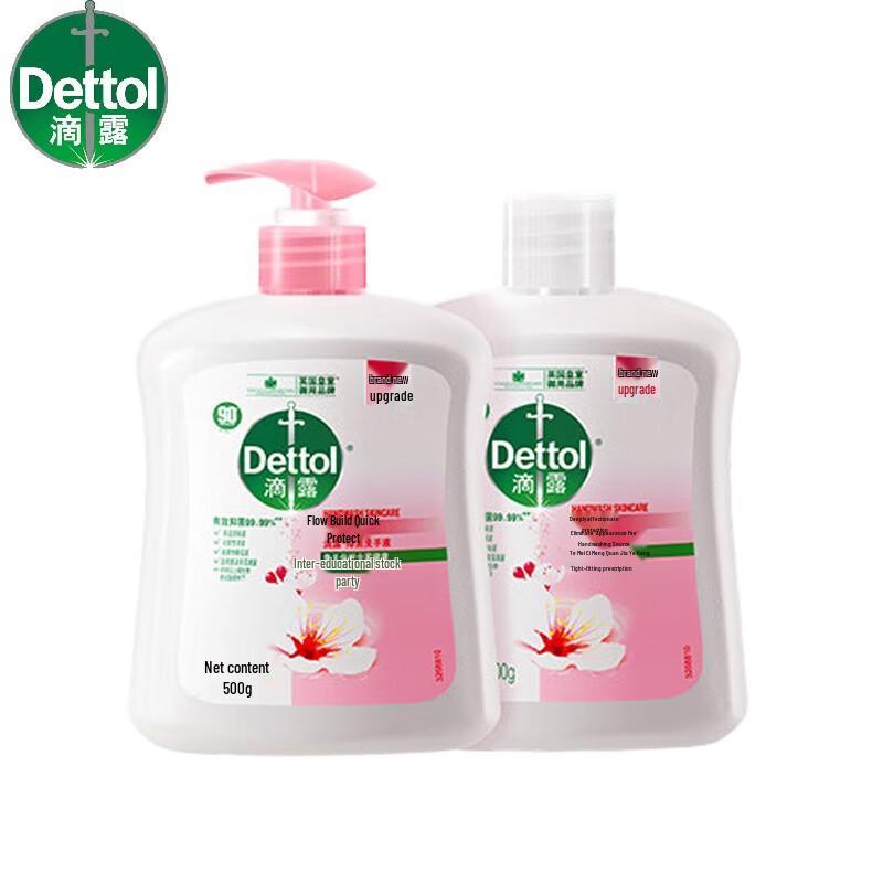 

Dettol Antiseptic & Moisturizing Hand Wash Family Pack