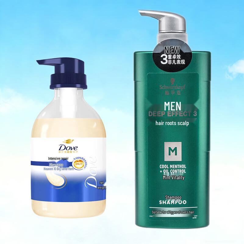 Набор шампуней Dove & Schwarzkopf