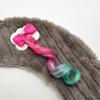 1PC Child Cute Bowknot Crystal Elastic Hair Band Rubber Band Hair Accessories Kids Wig Headband Girls Twist Braid Rope Headdress
