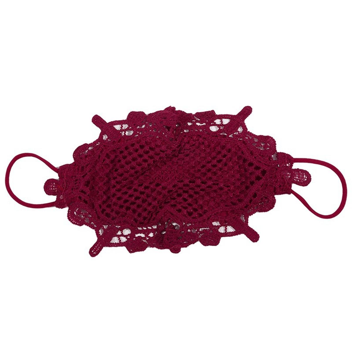 

Sunscreen mask for women in summer outdoor driving and cycling, washable, anti-ultraviolet, breathable, fashionable lace mask, t