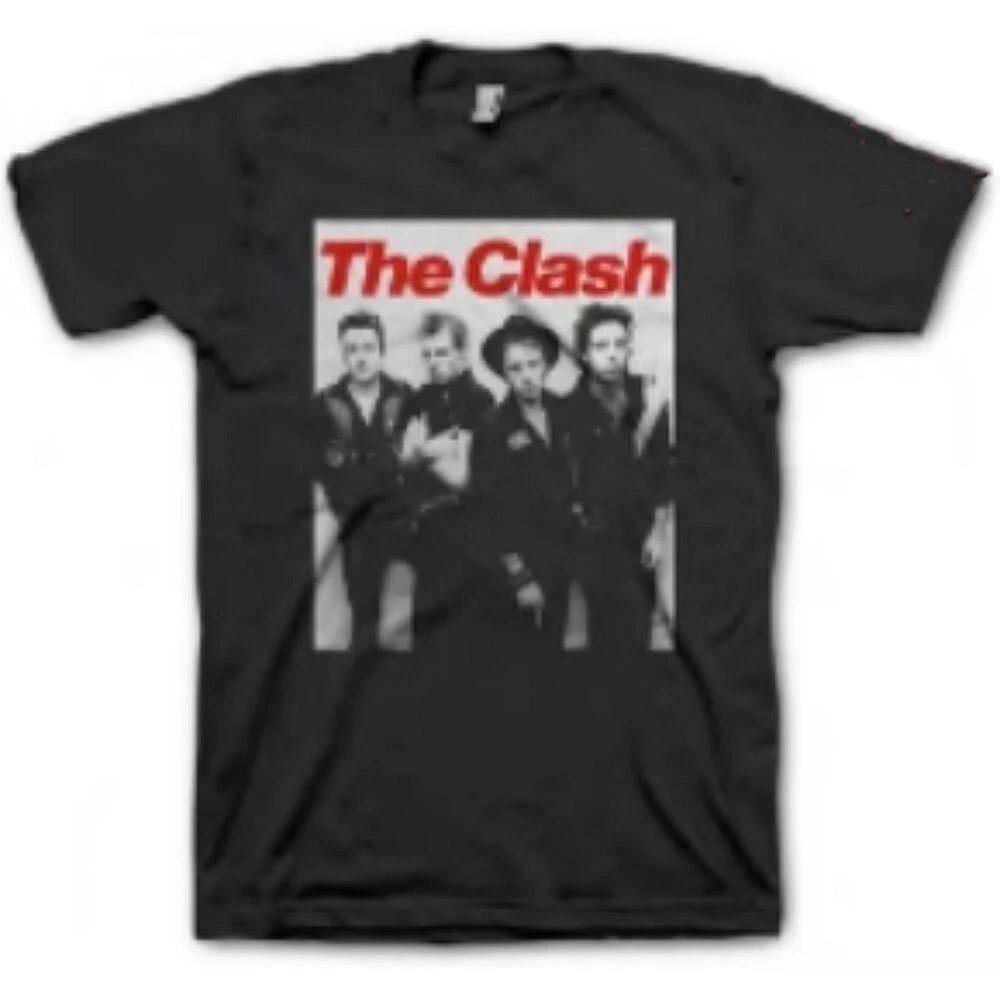 The Clash  Group Photo  T-Shirt - Free Shipping 4XL