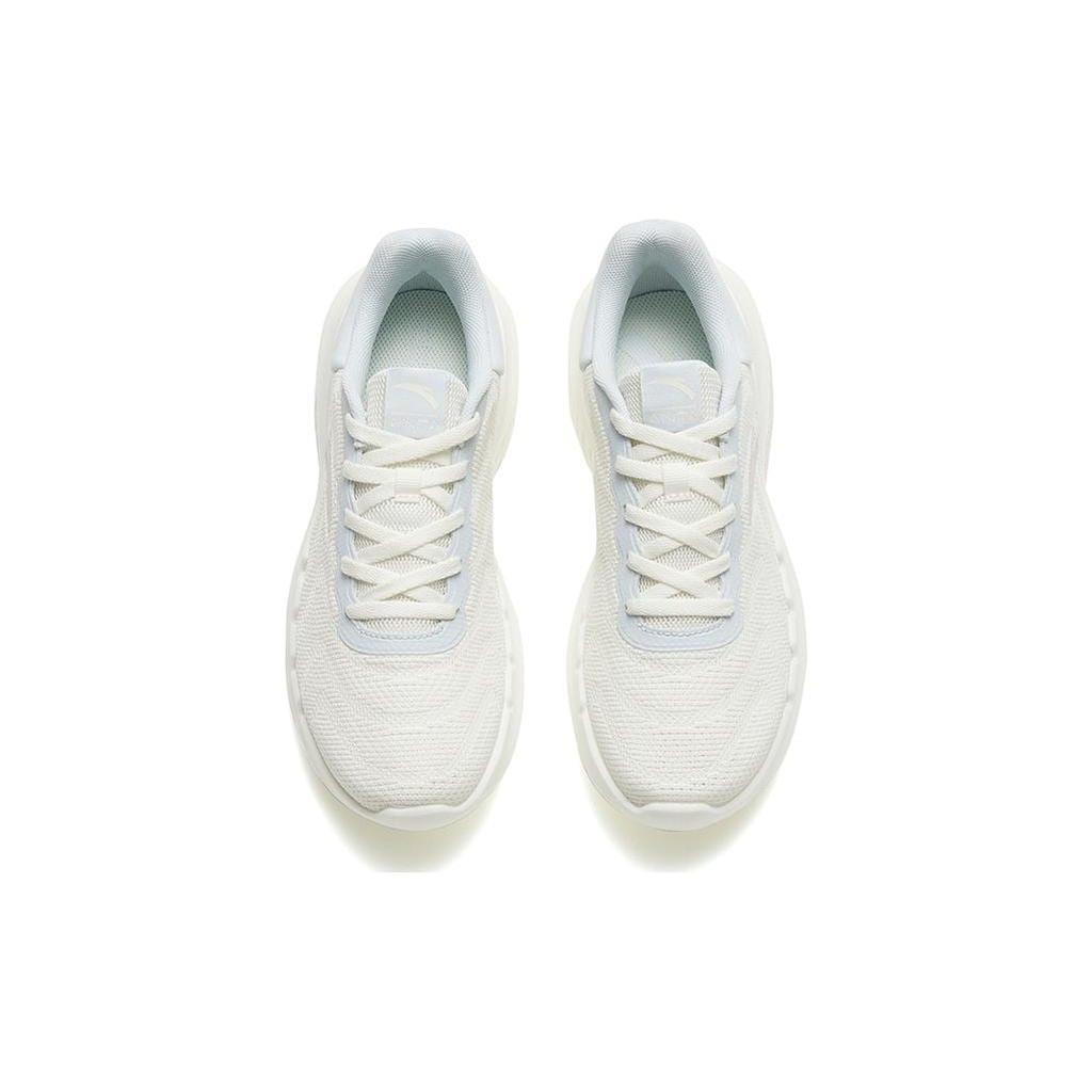 Anta Variety Training Collection Abrasion Resistant Breathable Low Top Training Shoes Women's White Gray 122327792-2