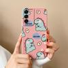 Candy Cases For Samsung S22 Ultra Plus Cute Liquid Silicone Full Coverage Anti Choc Bumper For Galaxy S 22 S22Ultra S22+ Coque