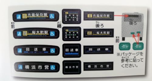 Takara Tomy Arts Tomica Yokohama Städtischer Bus Isuzu Erga (Nein. 5-1991)