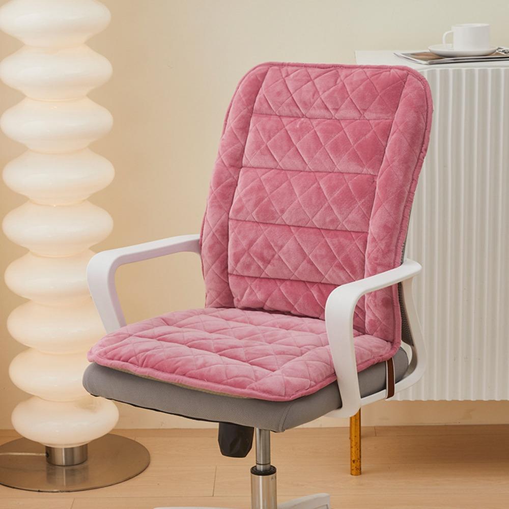 Winter Electric Heating Cushion USB Integrated Office Chair Cushion Heating Pad Backrest  Seat Mat