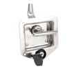 Truck Tool Box Latch Stainless Steel Flush Mount Toolbox Handle Latch Folding T Handle Lock for