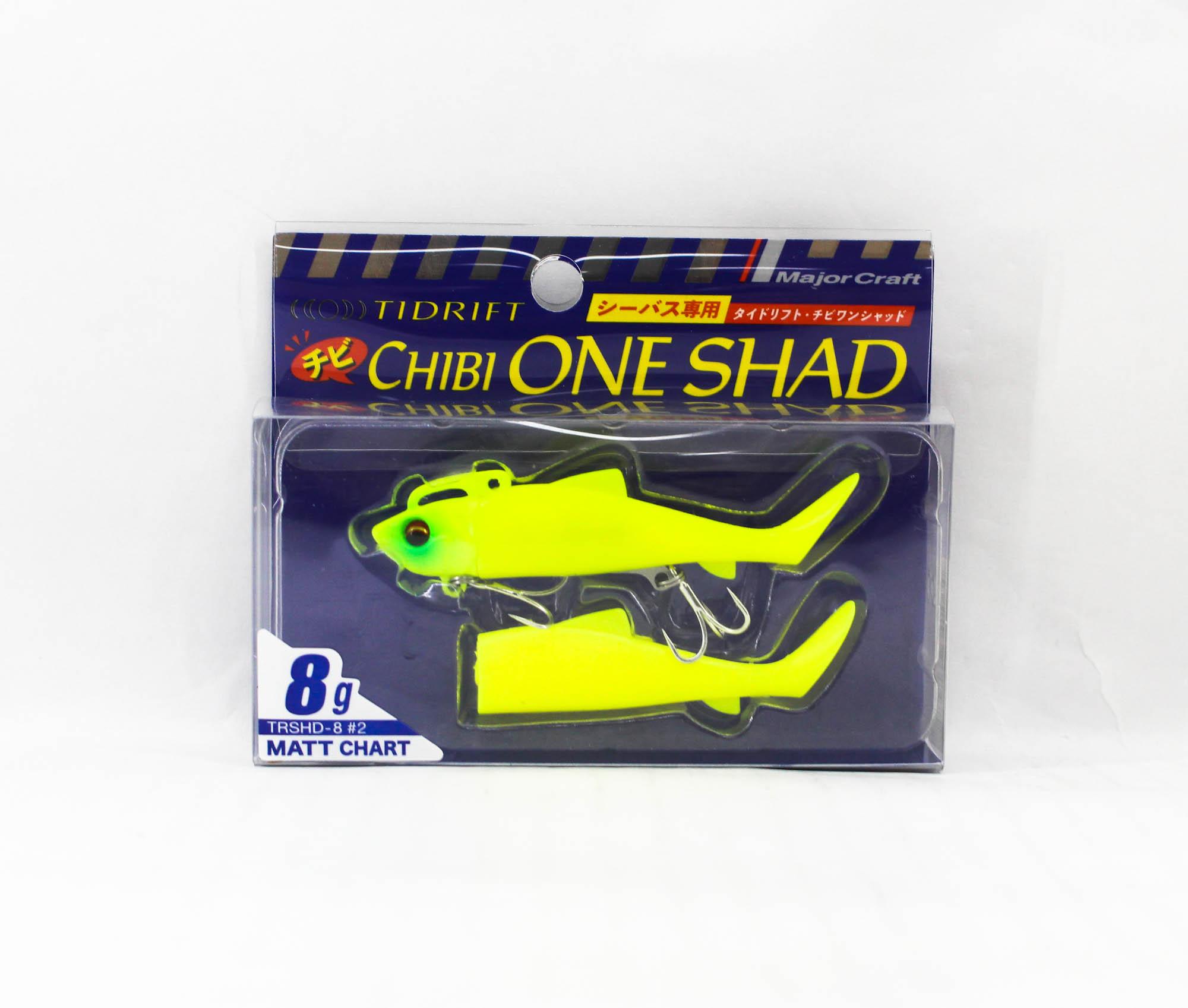 

Major Craft Tidrift One Shad TRSHD-8 Sinking Lure 8 grams 002 (1064)