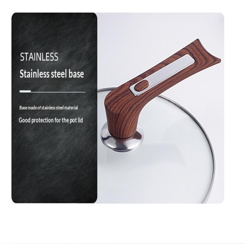 Ständer für Topfdeckelgriff Hitzebeständig, Basis aus Edelstahl für den täglichen Gebrauch in der Heimküche