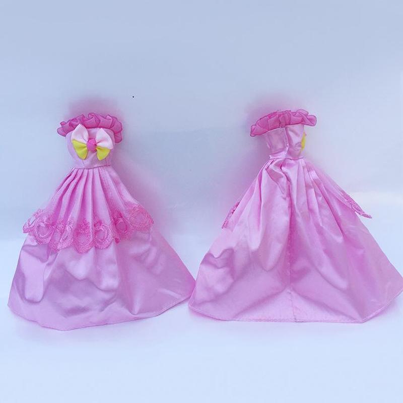 30CM Mini Puppe Sammlung Kleidung Mädchen Spielzeug 3D Große Augen BJD Prinzessin Volle Outfits Kleider Sammlung Kinder Puppe geschenk
