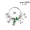 Enchanted Witch's Good Friend Bestie Bracelet with Magic Hat, Staff, and Crown Necklace