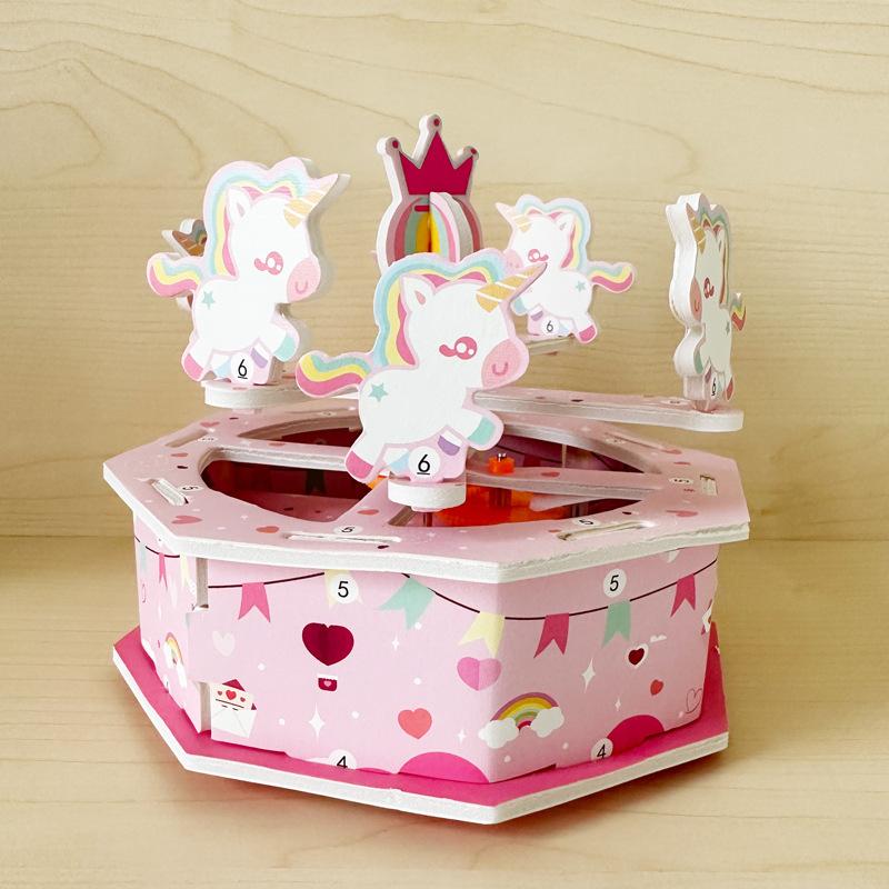 DIY Carousel Carousel Science Small Production Material Kit Research Classroom STEAM Student Birthday Gift