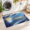 Lazio FC Custom Name Flannel Rug Kitchen Mat Non Slip Floor Carpet Personalized Home Decor
