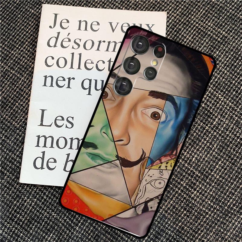 Salvador Dali Art Case For Samsung Galaxy S25 Ultra S20 S21 S22 S23 S24 Ultra S9 S10 Plus S25 FE Back Cover