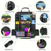 1pc Multifunctional Oxford Cloth Car Seat Storage Bag with Backrest Hanging Storage Bag, Universal for Automobiles